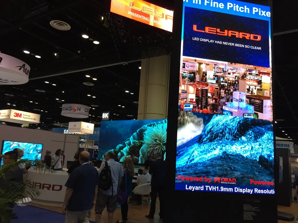Power Factory booth at InfoComm