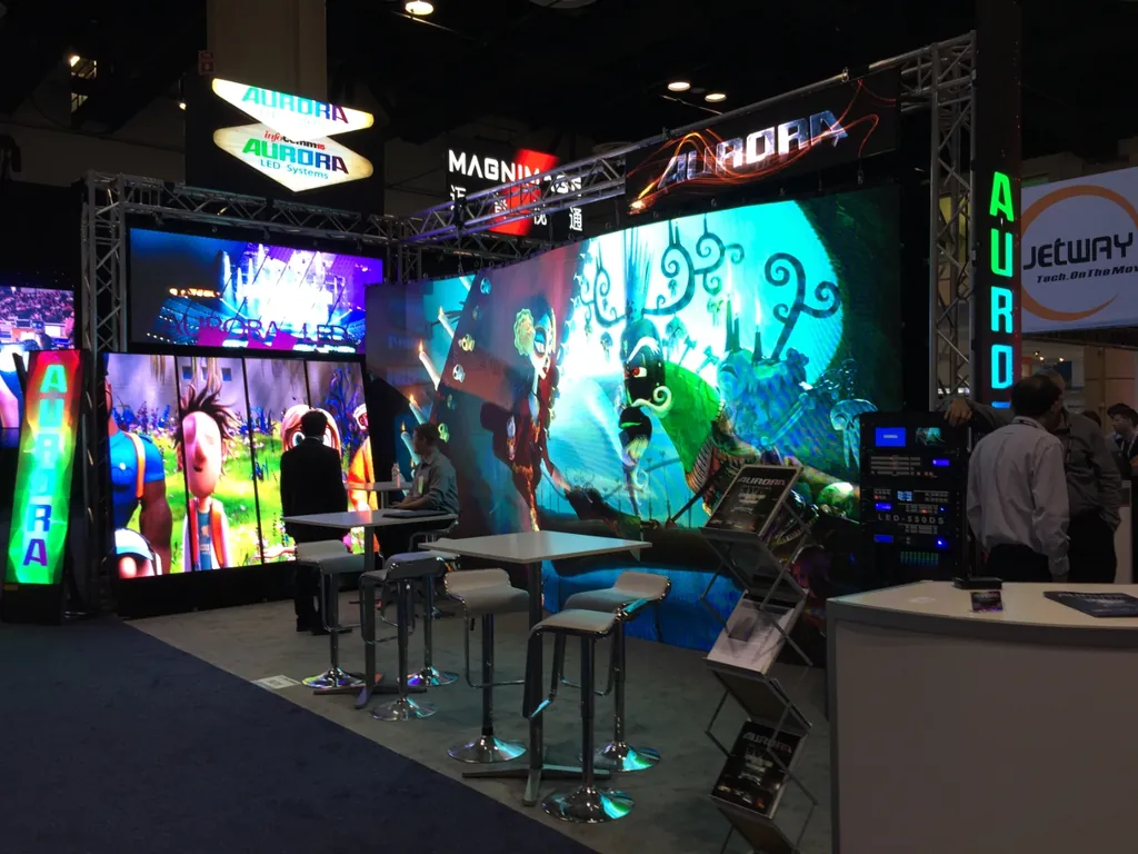 InfoComm AV demonstration