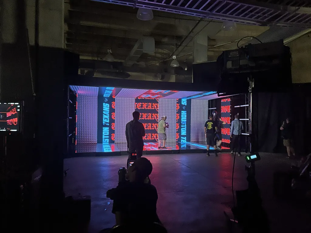Houston Texans video chamber production