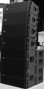 Audio, Lighting, Video Products for sale RCA TTL-55A and TTL-36AS Line Array top and subwoofer cabinets